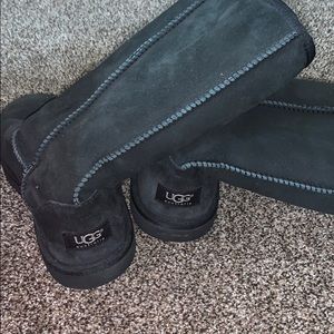 Tall black UGGS